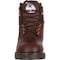Georgia Boot Homeland, Men's Waterproof Work Boot, 9 M, Leather, 6 in Height, Brown G106 - alternate 2